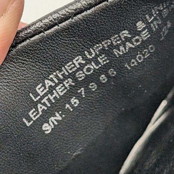 Tory Burch Eleanor Slide Sandals Women's Perfect Black/Gold Size US8M EU38.5 - Picture 10 of 13